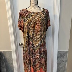 Tiana B. Stretch Midi Dress